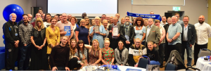 Everton in the Community receiving their Investing in Volunteers Award